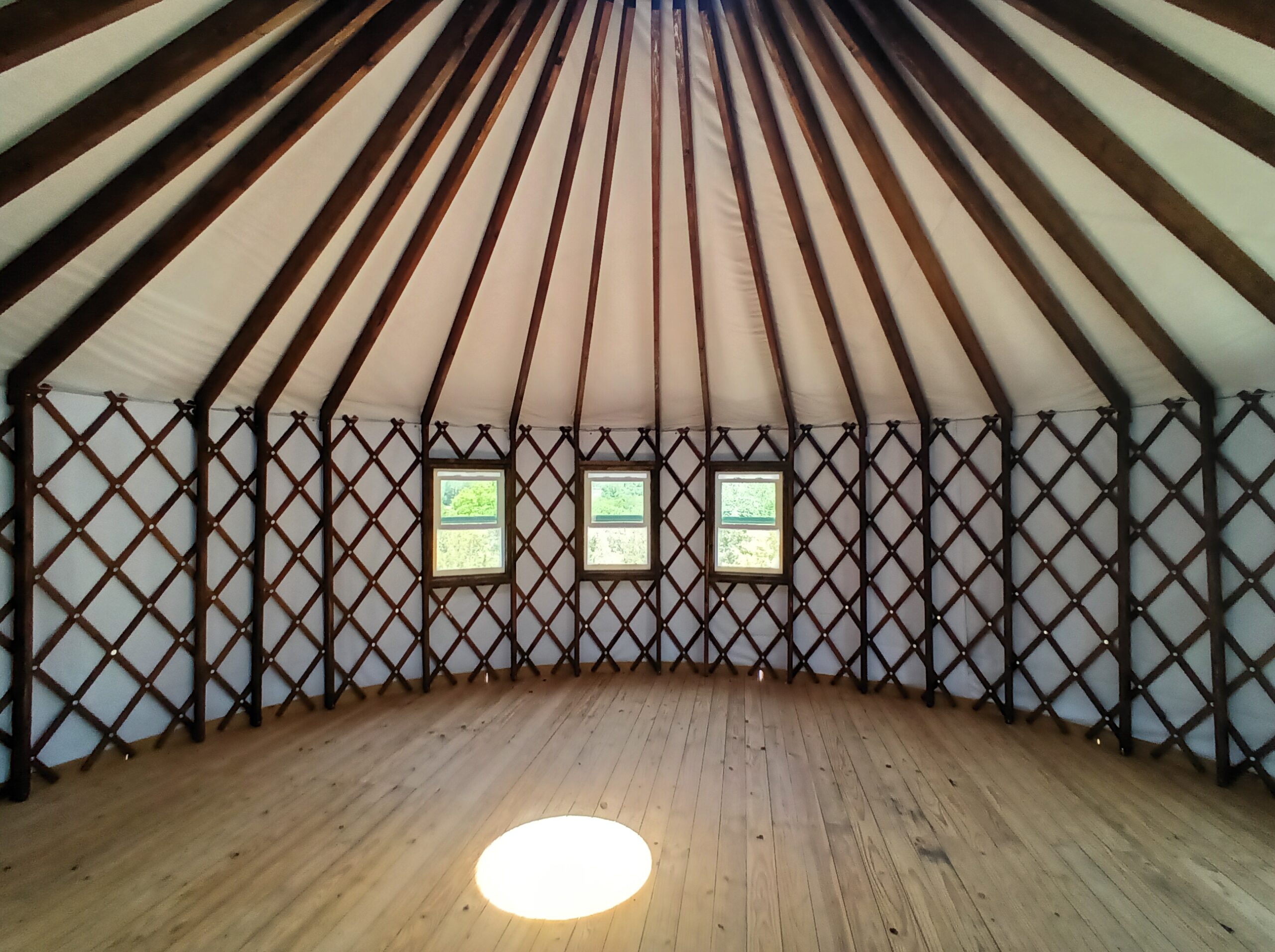 Stained Framework Yurt